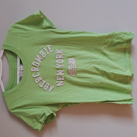 Abercrombie and Fitch green shirt - Picture 2 of 4
